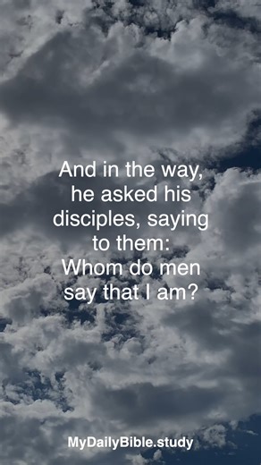 5.5K views · 77 reactions | Mark 8: 27-30 (DRA) Peter Declares That...