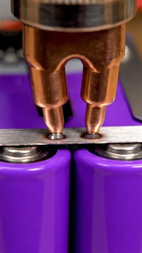 High Power Battery Spot Welding | Factory Process