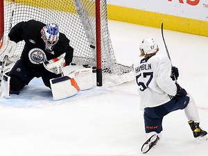 James Hamblin makes it all the way through training camp with Edmonton Oilers