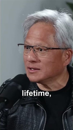 A GPU is like a TIME MACHINE - Jensen Huang explains
