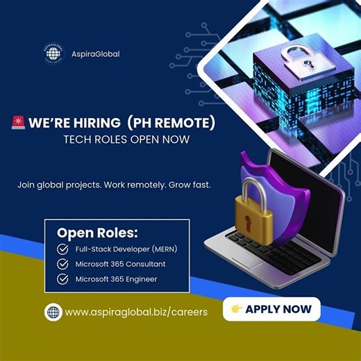 PH Remote Tech Roles