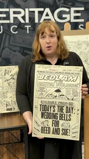 Just a friendly reminder that this month’s Comics & Comic Art Signature® Auction starts TOMORROW 💥 HA.com/7413 | Heritage Comics