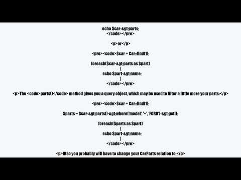 Using Joins in Eloquent