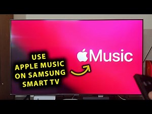 How To Use Apple Music App On Samsung Smart TV | Installation & Activation Steps