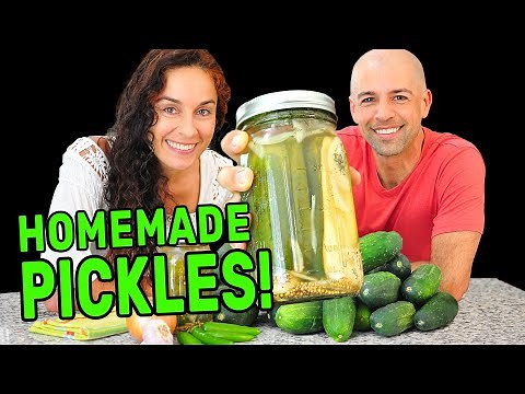 Homemade Dill Pickle Recipe | Crisp Lacto-Fermented Cucumbers