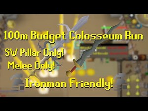 100m Colosseum Budget Full Run | SW Pillar Only | Melee Only