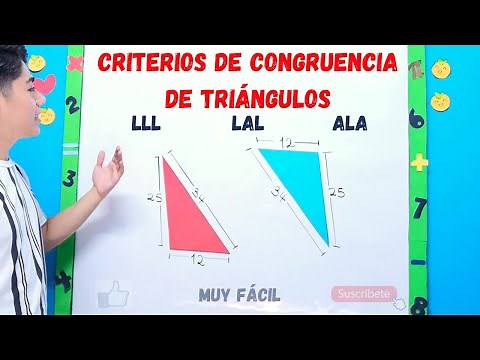 Triangle congruence criterion | with examples.