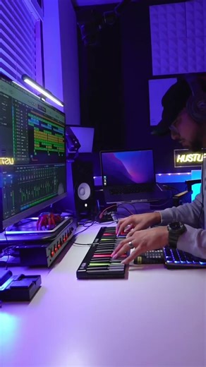 Making a vibey Beat on Roli keyboard #musicproducer #hiphopbeats #rnb #originalbeats #rnbbeats