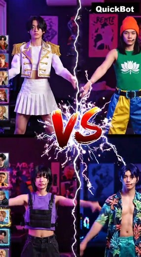 Boys 🥊 VS Girls 🌸 Dance & Transformation Challenge #kpopdemonhunters