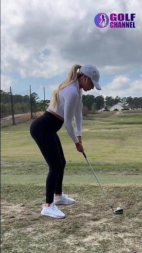 Amazing Golf Swing you need to see | Golf Girl awesome swing | Golf shorts | Kaelee Rene