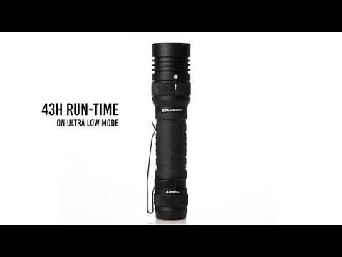 LUXPRO XP910 Pro Series Rechargeable Flashlight with Dial Mode Selector