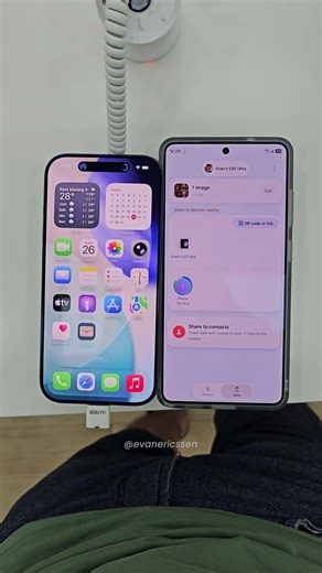 Quick Share SUDAH bisa kirim ke AirDrop! 🤝