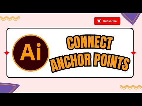 How to Connect Anchor Points in Adobe Illustrator