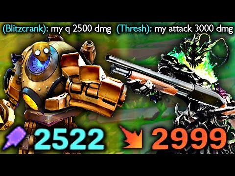 FULL AP BLITZ AND FULL CRIT THRESH COMBO (10 000 DAMAGE IN 3 SECONDS) ‪@Dogzu‬