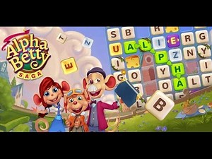AlphaBetty Saga (by King) HD gameplay