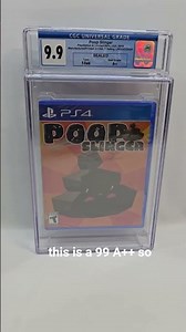 Poop Slinger on the PS4 factory Sealed in near perfect condition