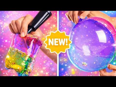 Nano Tape Fidgets! ✨ Viral DIY Anti-Stress Creations by 123 GO! Challenge