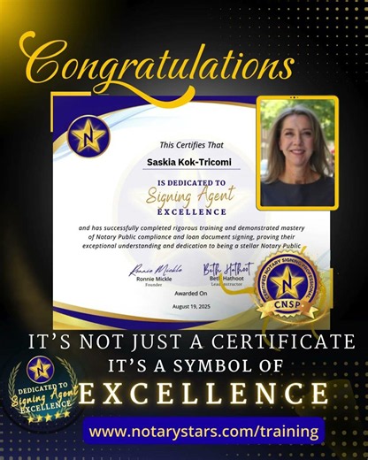 Certified Notary Signing Professional