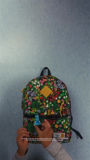 Pack it. Stack it. Play it your way. With room to carry and design that stands out, the Herschel x LEGO® Heritage Backpack in Scavenger Hunt Meadow blends fun with function. #HerschelPhilippines | Herschel Supply Co.