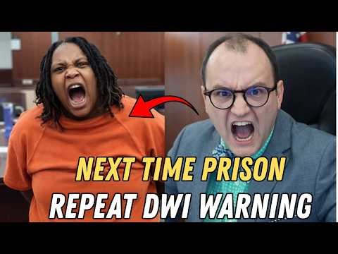 Judge David Fleischer SHUTS DOWN Drunk Driver in Court | Second DWI Case