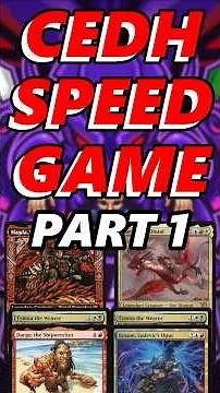 One Mana Behind pt 1 - Speed Cedh Gameplay - Magda Vs Tymna/Kraum Vs Tymna Dargo Vs Zurgo and Ojutai
