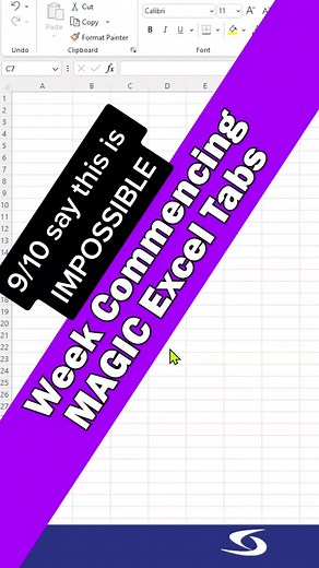 Automatically Create Week Commencing Tabs in Microsoft Excel