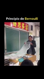 2.9M views · 47K reactions | ✈️ El principio de Bernoulli explicado...