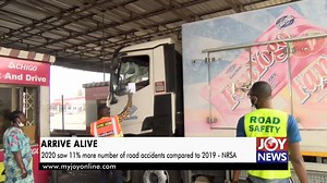 4.3K views · 55 reactions | #ArriveAlive: 2020 saw 11% more number of road accidents compared to 2019 - National Road Safety Authority. | JoyNews | Facebook