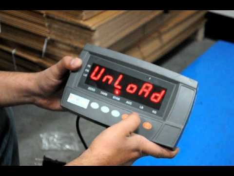 Digiweigh DWP-102E Indicator Calibration Video