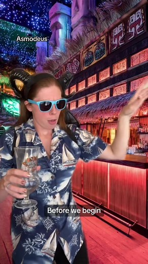 Asmodeus gives a toast! Original audio is from @Chad the Bird #darkhumor #friendshipgoals #humor #comedy #chaosdemon #hellsbelles