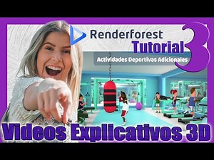 🆕 Cómo crear VIDEOS Explicativos ANIMADOS 3D con RENDERFOREST ✅ Tutorial 3