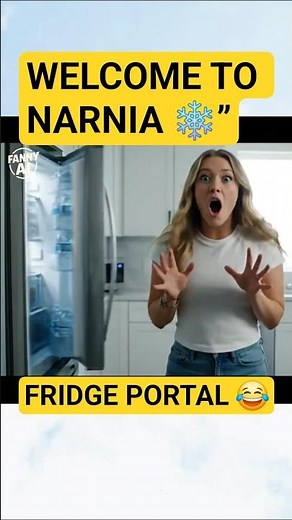 When your fridge turns into Narnia 😂❄️ | Funny Shorts #funny #comedy #memes