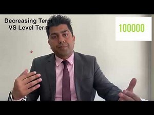 Decreasing Term Mortgage Insurance Vs Level Term Insurance #MortageinsuranceUk #LifeinsuranceUk #