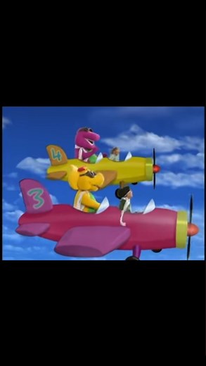 Emerald Kong | Barney Round and Round We Go Hey look me I can Fly #barney #barneyhomevideo #barneythedinosaur #barneythepurpledinosaur #lyrickstudios... | Instagram