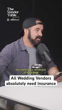 Why you need insurance as a Wedding Vendor #weddingphotographer #wedding #podcast #weddingplanning