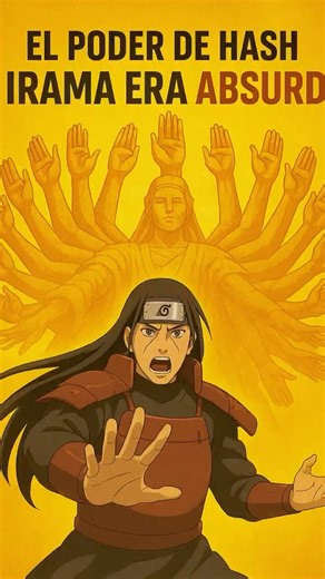 El poder de Hashirama era absurdo #anime #naruto