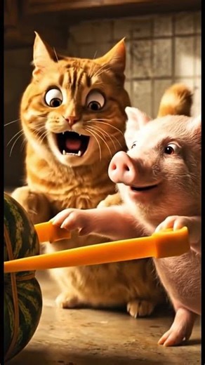 Watermelon Challenge.#cat #WatermelonChallenge