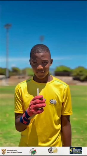 Meet UThando Pienaar — the safe hands and sharp eyes behind our U/15 Boys Team SA. A young keeper with a fearless heart, guarding the posts and carrying the nation’s hopes. 🇿🇦🔥 Talent, discipline, passion — the future of South African football. | SAFA.net - South African Football Association