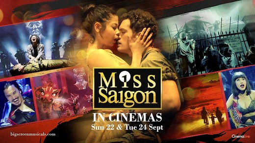 25K views · 409 reactions | The Epic Love Story Of Our Time. Don't miss the spectacular, sell-out 25th Anniversary Gala Performance of #MissSaigon, exclusively in cinemas across the UK. Dates and Tickets ➡️ bigscreenmusicals.com | Miss Saigon - Musical | Facebook