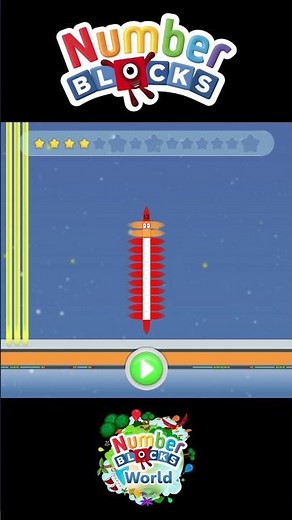 Learn Numbers with Numberblocks World | Fun Educational Math Game #shorts
