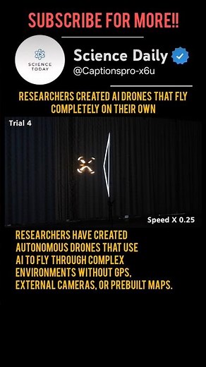 Scientists Built Self-Flying Drones Powered by Al