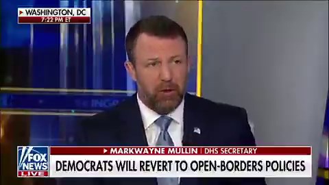 🇺🇸⚡️- Secretary of Homeland Security Markwayne Mullin states, “We want immigration, we want legal immigration… we are a nation of immigrants.”He then later adds that the deportations of illegal immigrants that came in during the Biden administration are fiscally impossible, effectively rendering the possible limitation of any form of immigration a dead issue.