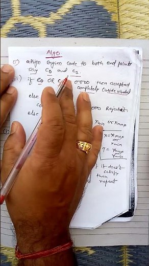 COHEN SUTHERLAND LINE CLIPPING3