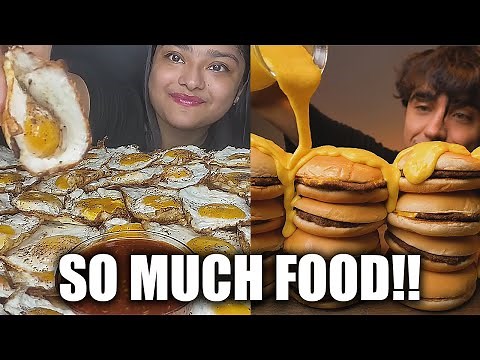 mukbangers eating enough FOR 10 PEOPLE