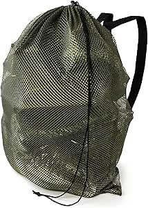 GUGULUZA Mesh Decoy Bags, Green/Camo Duck Decoy Bag for Goose/Turkey/Waterfowl/Pigeon, Light Weight Carrying Storage Backpack for Hunting