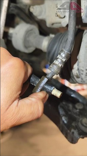 Replacing a brake hose anti-leak tip.