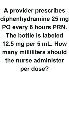 Dosage Calculation Practice #6 l Nursing Math