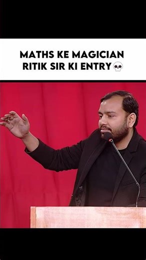 math ke magician ki entry 💀 #ritiksir #pw #physicswallah #explore #explorepage #foryou #viral