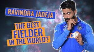 67M views · 2.3M reactions | He has a higher ⬆️ batting average and a lower ⬇️ bowling average in Tests than either Kapil Dev or Ian Botham  And then he fields like this! 勞 Is there anything Ravindra Jadeja can't do?! | ICC - International Cricket Council | Facebook