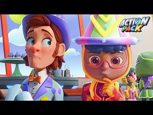Birthday Gone Wrong | Action Pack | Cartoon Adventures for Kids